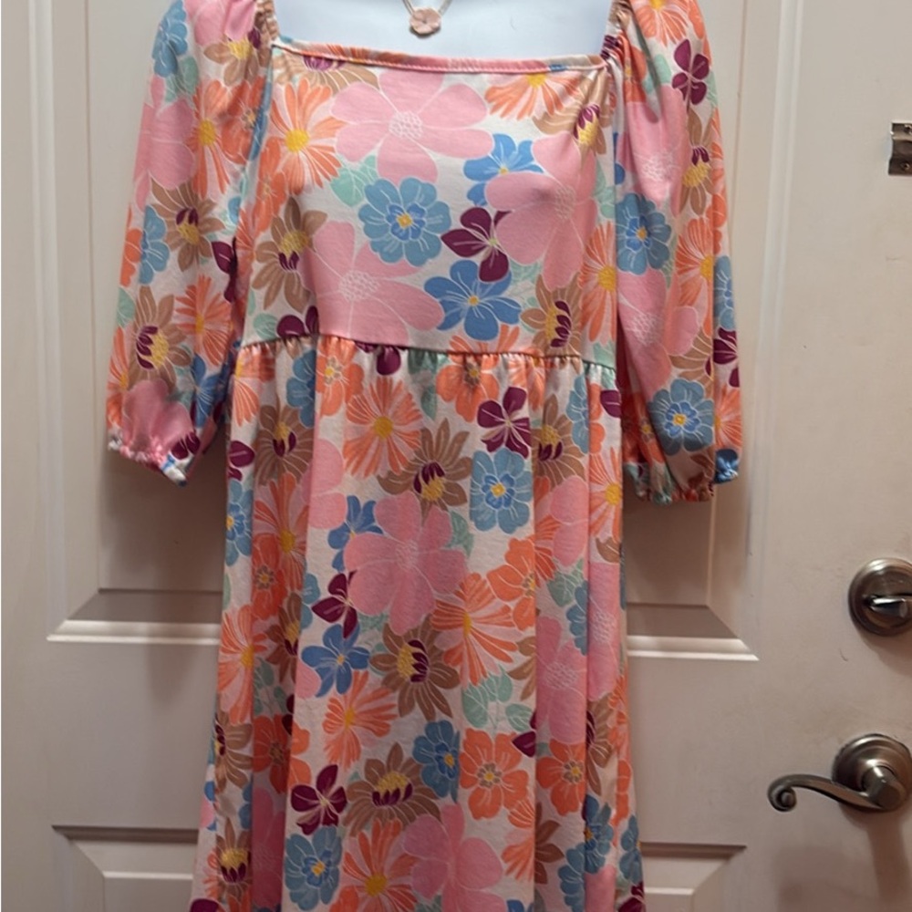 Floral Multicolor Dress